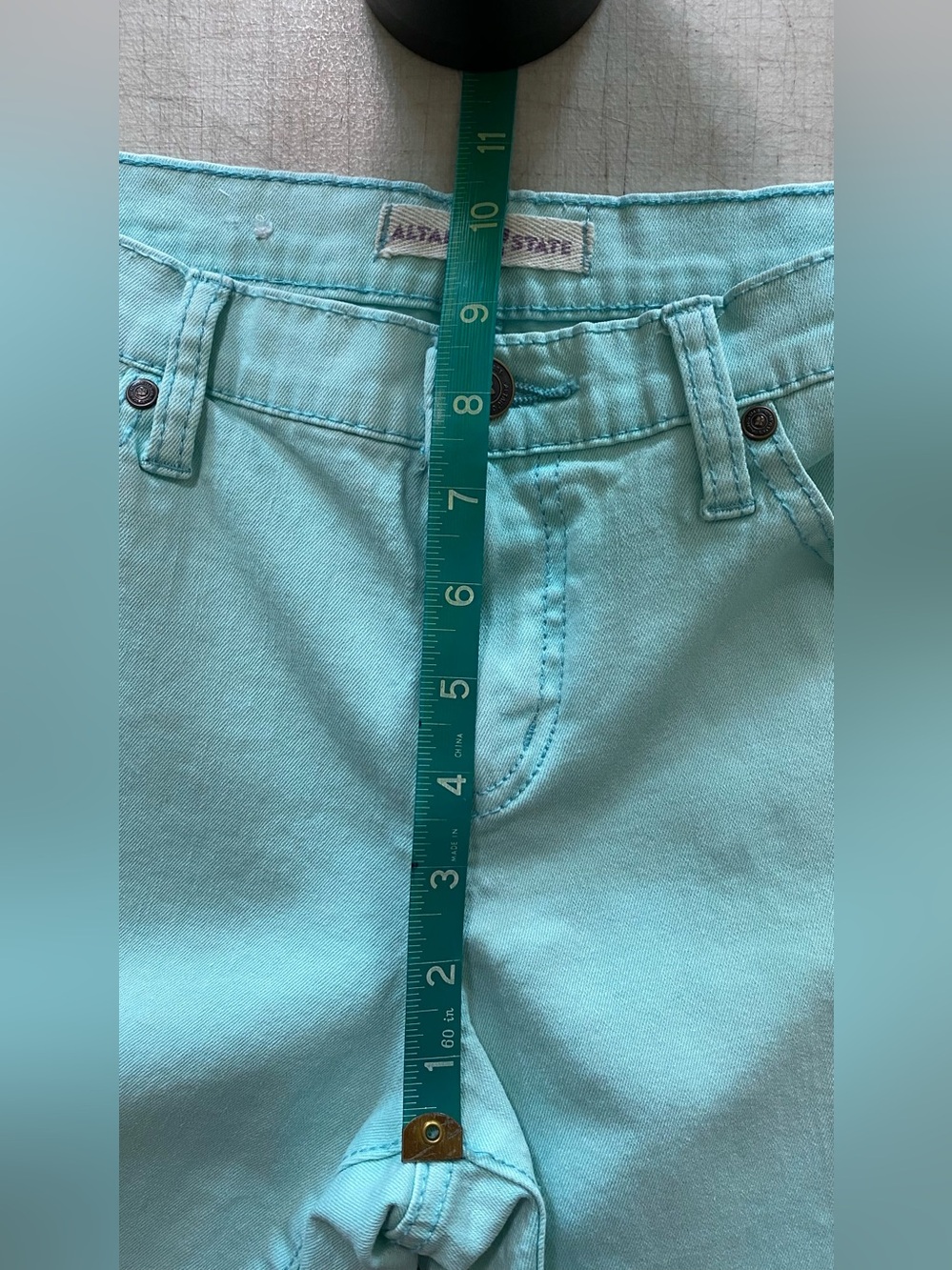 Alter State Mint Green Women's Jeans - Picture 8 of 10